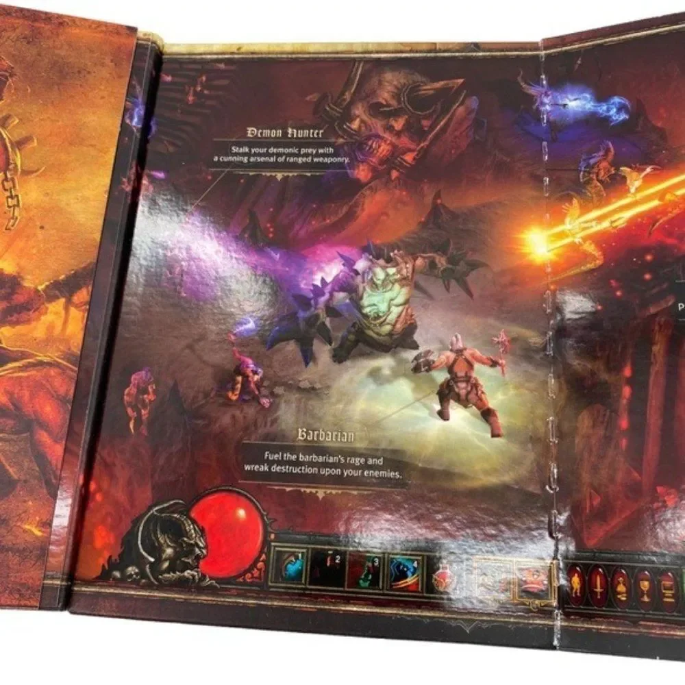 Blizzard Diablo III 3 DVD Game Disc PC Collectors Edition